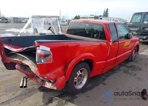 2002 Chevrolet S-10 Ls z USA, uszkodzony, nr VIN 1GCCS19W528163655